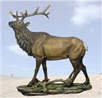 WLD17573 King of the Tundra large Elk
